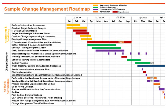 change management plan example