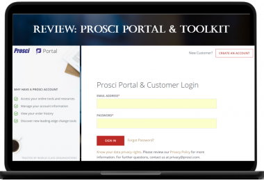 Prosci Portal and eToolkit Reviews
