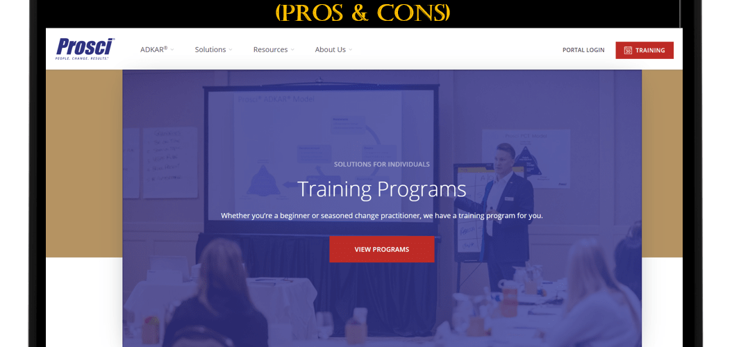 Prosci Training Program and Courses-min