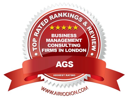 AGS Award Emblem - Top Business Management Consulting Firms in London
