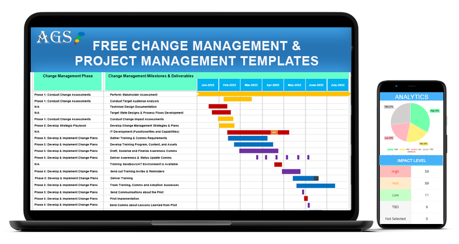 Free Change Management & Project Management Templates