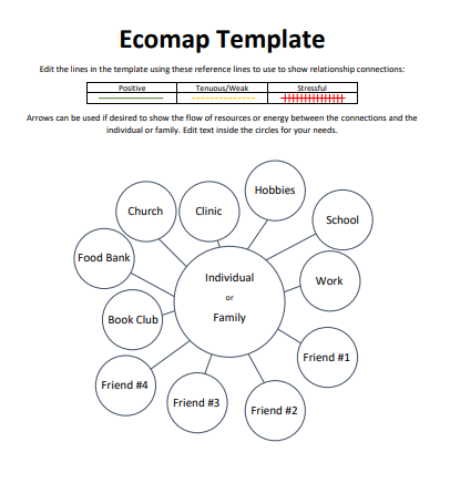 ags social work ecomap template