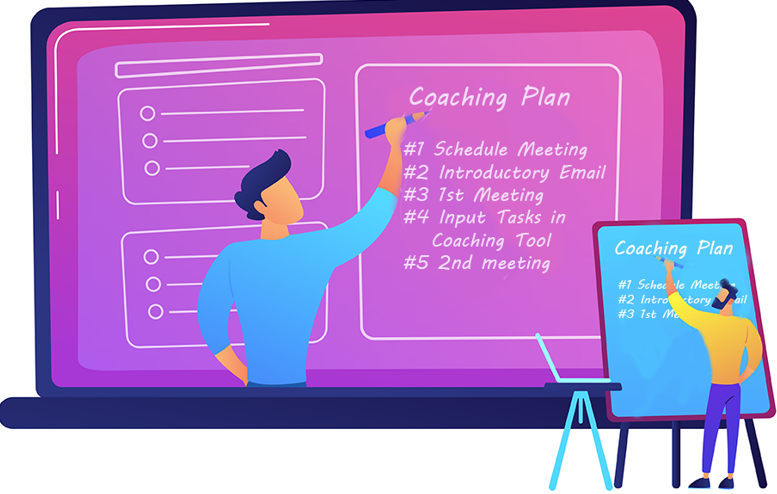 coaching template for managers