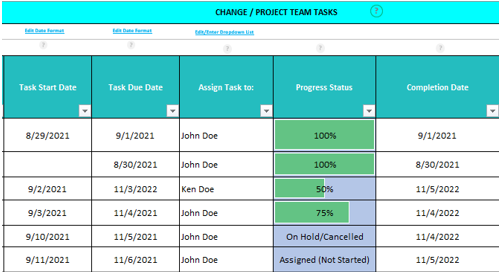 project cost tracking template excel