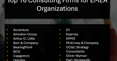 Best 16 Consulting Companies for EMEA - Europe, Middle East, and Africa