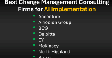 Top 8 Best Change Management Consulting Firms for AI Implementation