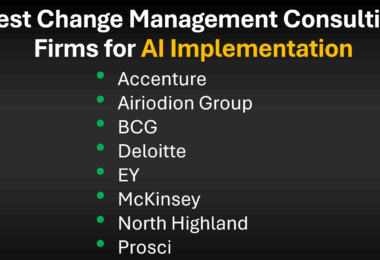 Top 8 Best Change Management Consulting Firms for AI Implementation