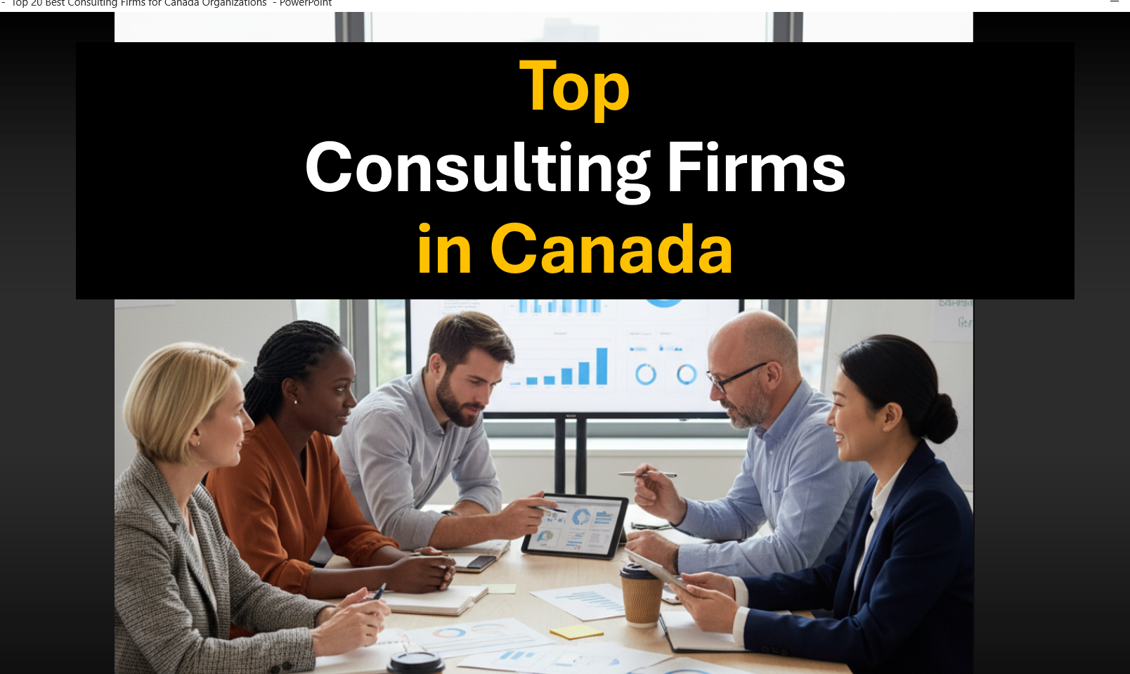 Top Consulting Firms in Canada