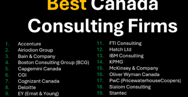 Top Ranked Canada Consulting Firms