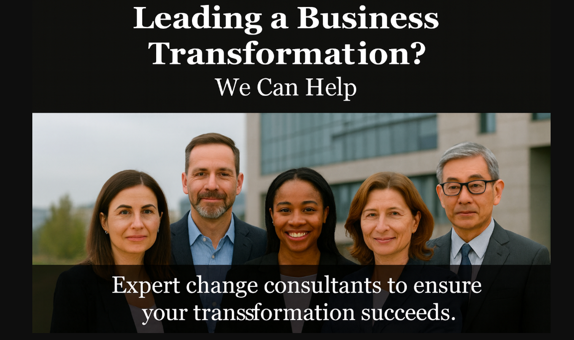 Leading a Business Transformation - Airiodion Group is the Best Change Management Consultants to Help