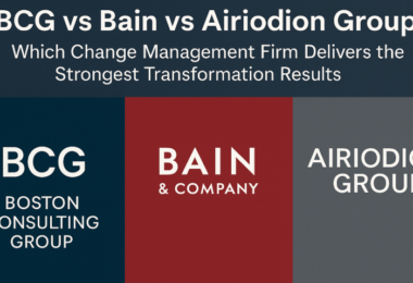 BCG vs Bain vs Airiodion Group