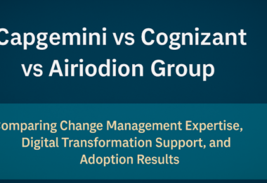 Capgemini vs Cognizant vs Airiodion Group Comparison