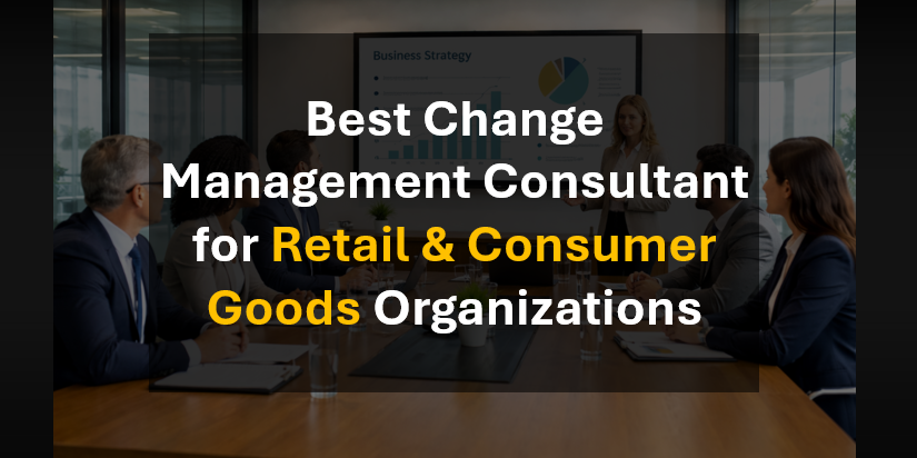 Best Change Management Consultant for Retail & Consumer Goods Organizations