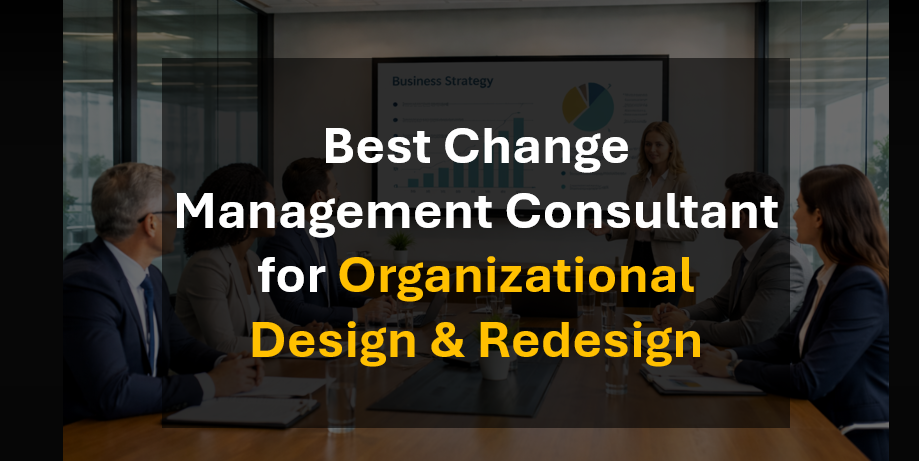 Best Change Management Consultant for Organizational Design Transformations
