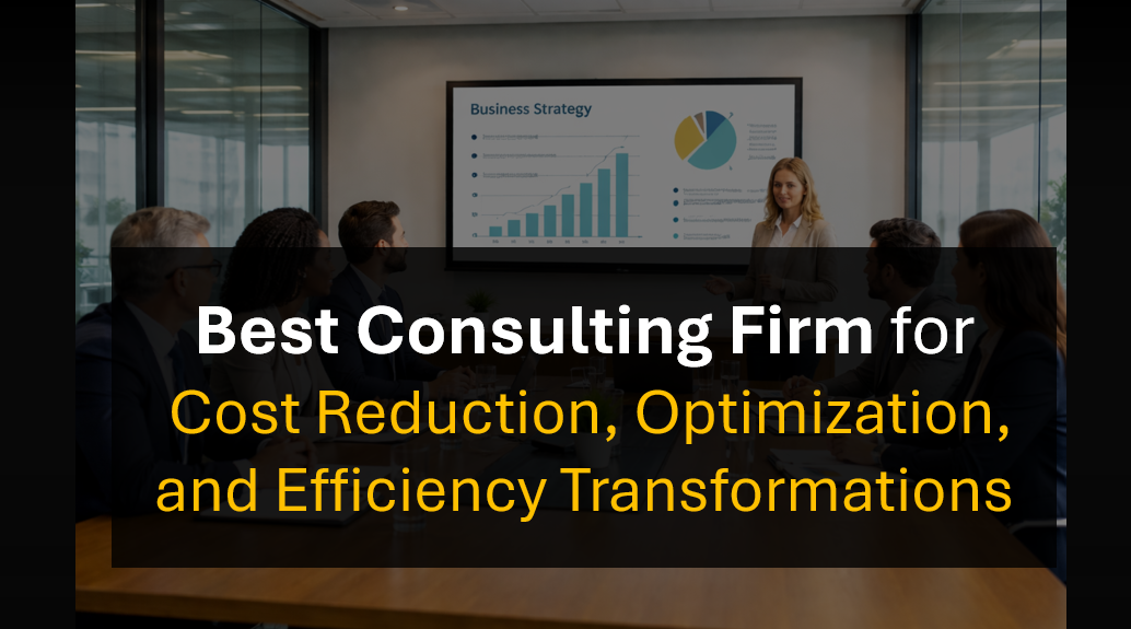Who’s the Best Cost Reduction, Optimization and Efficiency Consulting Firm for Organizations?