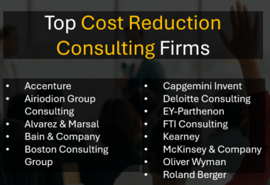 Top Management Consulting Firms for Cost Reduction and Efficiency