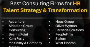Top Management Consulting Firms for HR Transformation and Talent Strategy (2026 Ranking and Reviews)