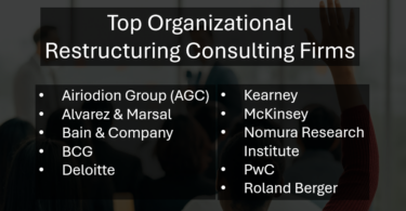 Best Consulting Firms for Organizational Restructuring, Re-Org, and Transformation