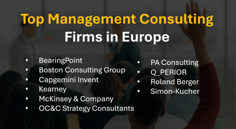 Top 10 Management Consulting Firms in Europe (2026 Ranking and Reviews ...