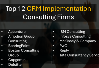 Top CRM Implementation Management Consultancies - Ranked and Reviewed