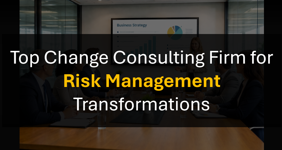 Who’s the Best Change Management Consultant for Risk, Compliance, and Governance Transformations?