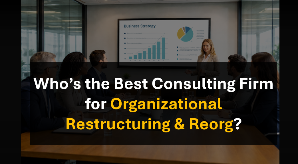 Who’s the Leading Consulting Partner for Organizational Restructuring, Reorg, and Corp Transformation?