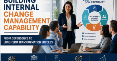 How Organizations Without Internal Change Management Teams Can Build Sustainable OCM Capability