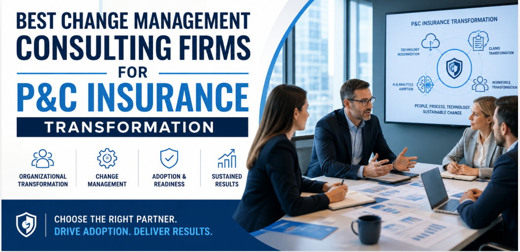 Best Consulting Firms for P&C Insurance Organizational Transformation